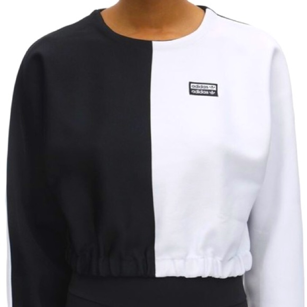 Colorblock Crop Sweatshirt
ADIDAS ORIGINALS | size M | B&W